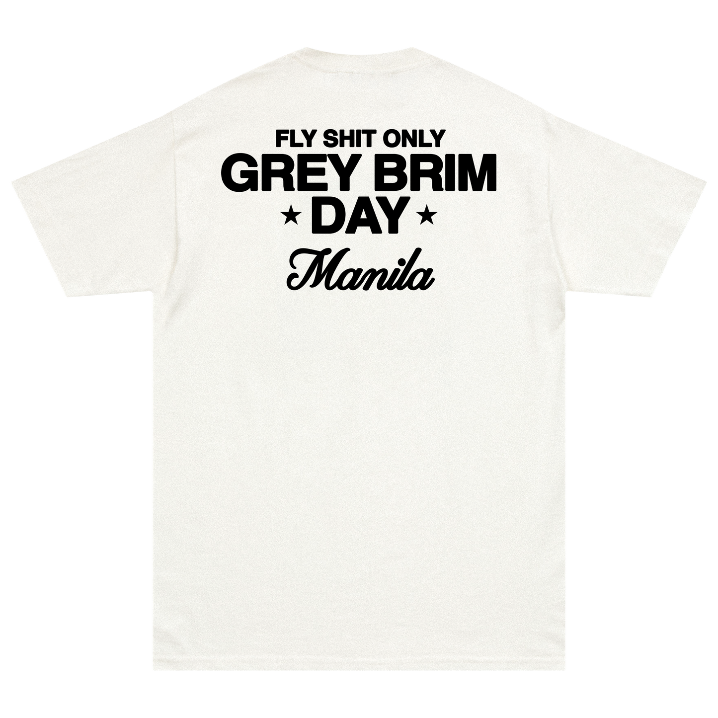 "Grey Brim Day" Tee