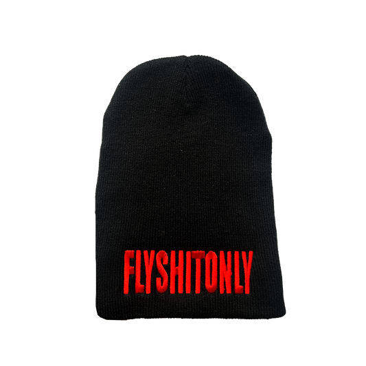 FLYSHITONLY Beanie Black