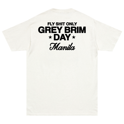 "Grey Brim Day" Tee